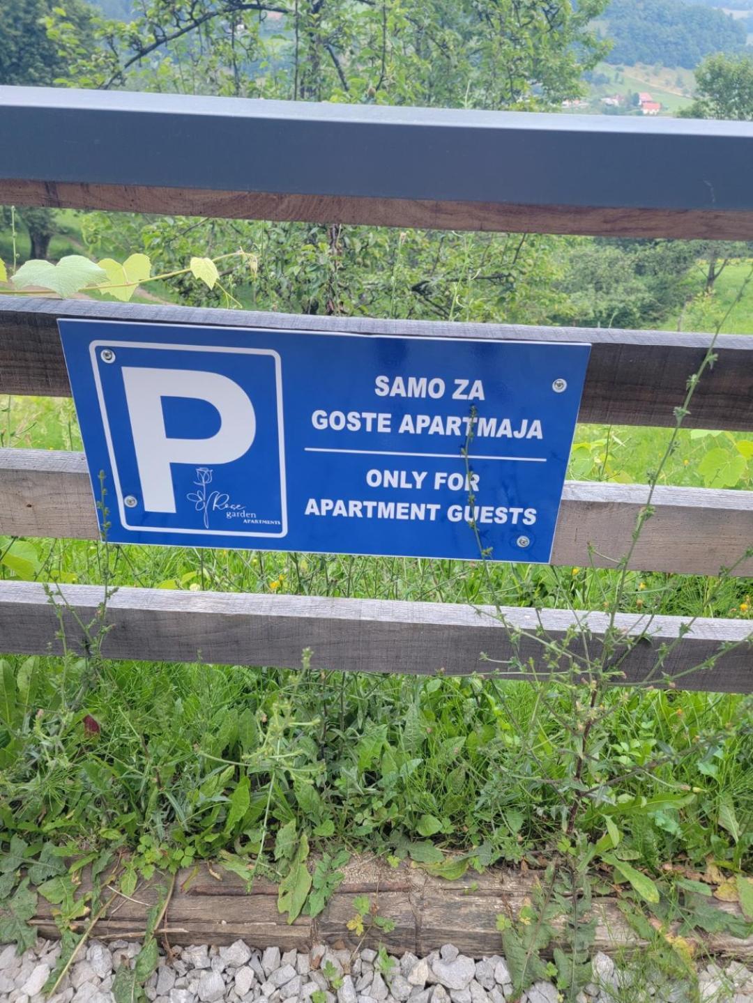 Apartament Rose Garden Ljubno Zewnętrze zdjęcie